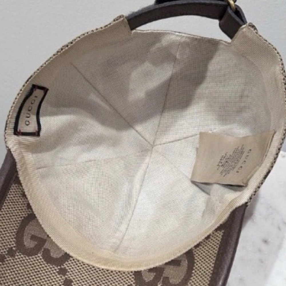 Gucci Pre-Owned Jumbo GG Canvas Cap - Picture 11 of 16